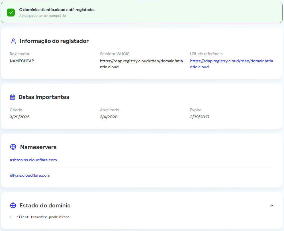 O que é WHOIS?