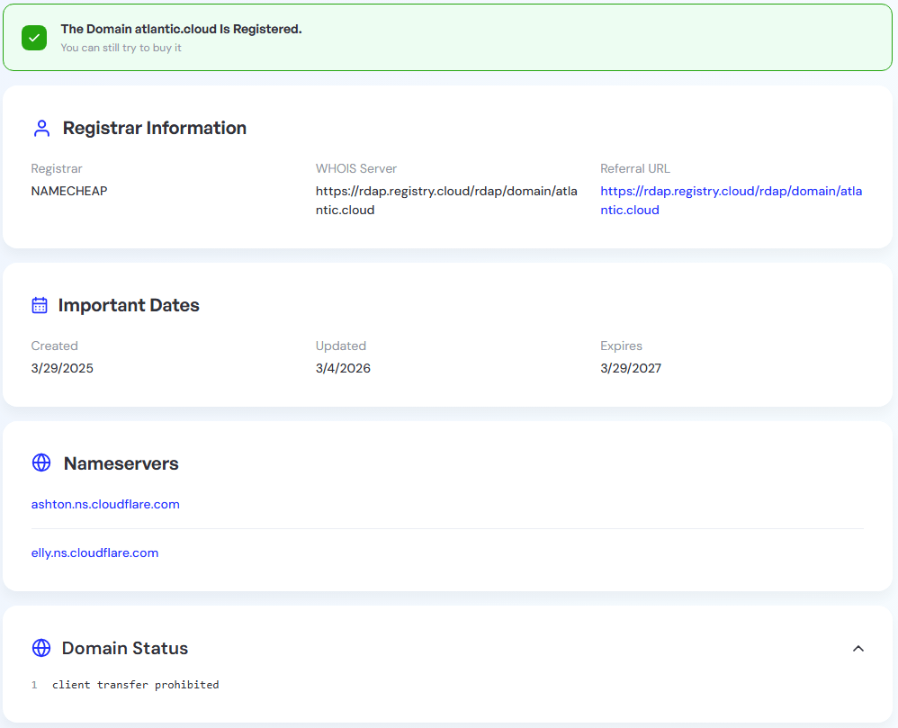 What is WHOIS?